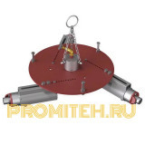 BLG-003 500-700 Трамбовка пневматическая для бокового уплотнения футеровки 3-х головочная